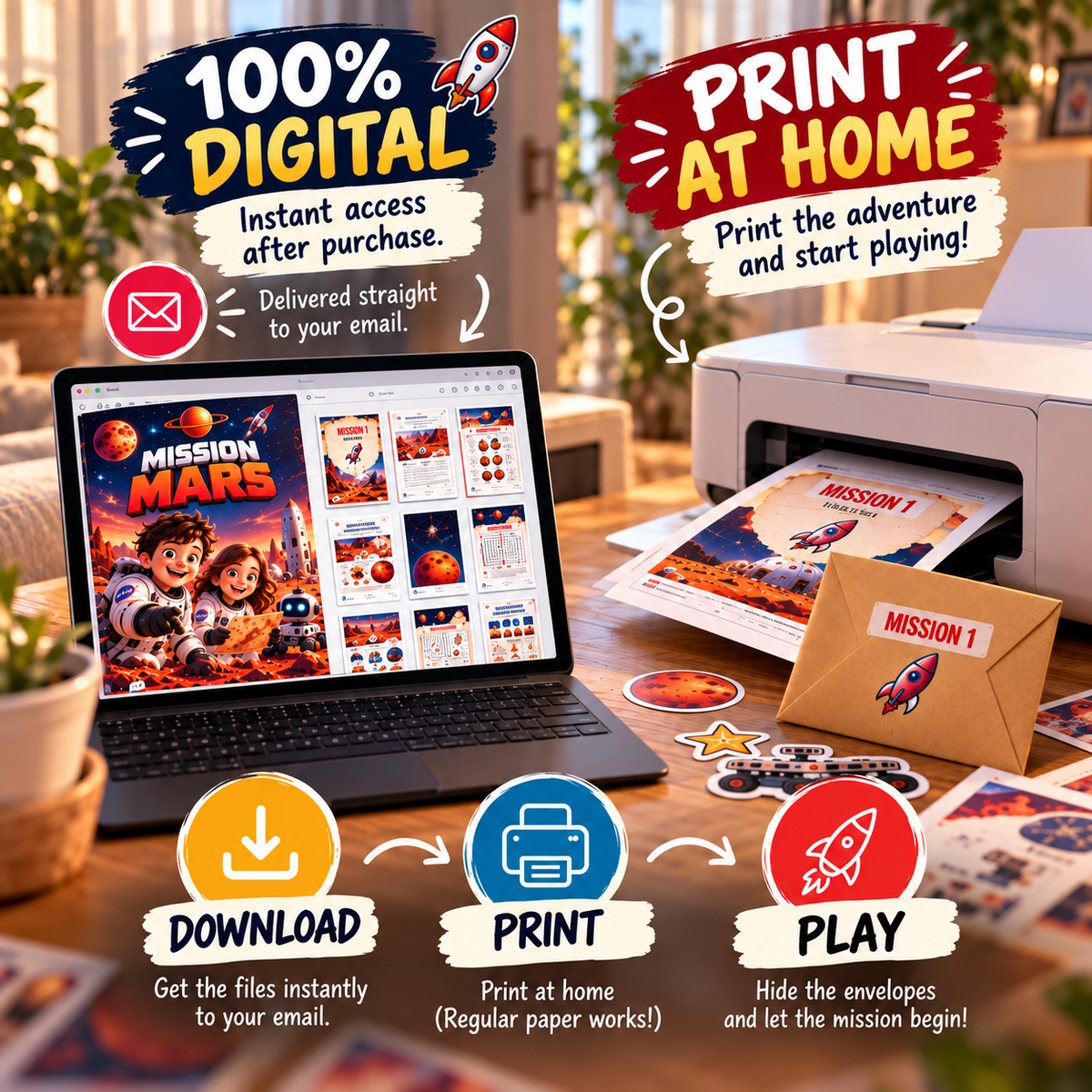 Quest Club — MISSION MARS Kids Game